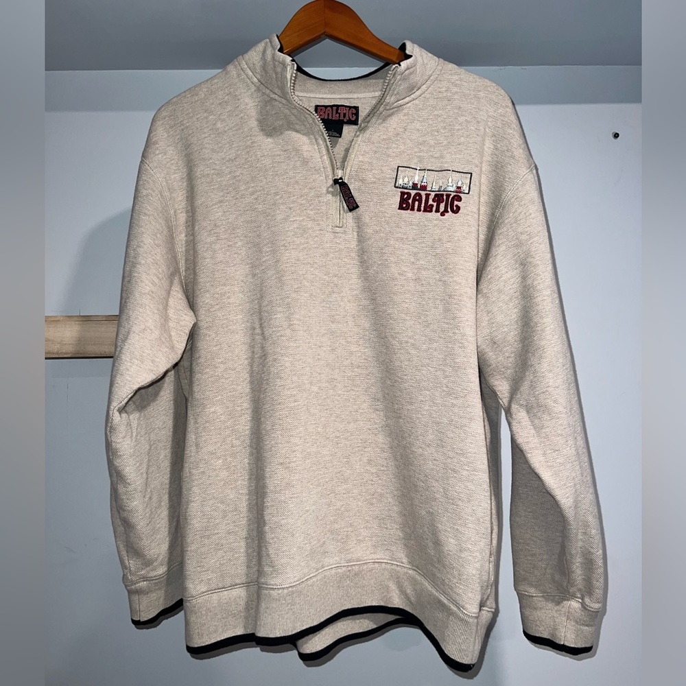 Baltic beige quarter zip - Picture 1 of 5